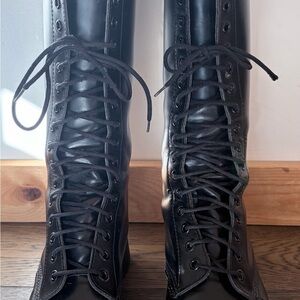 Dr. Martens 90’s Vintage Grunge 20-Eye Lace Up Boots - Made in England